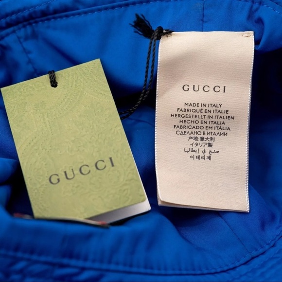 Gucci Blue Bucket Hat main image 6